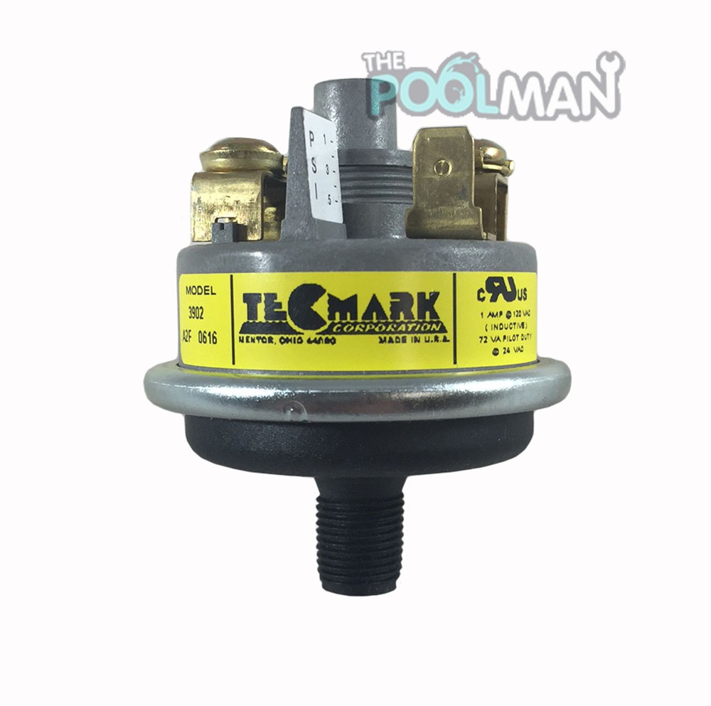 Tecmark 3902 Pressure Switch for Pool or Spa Heater