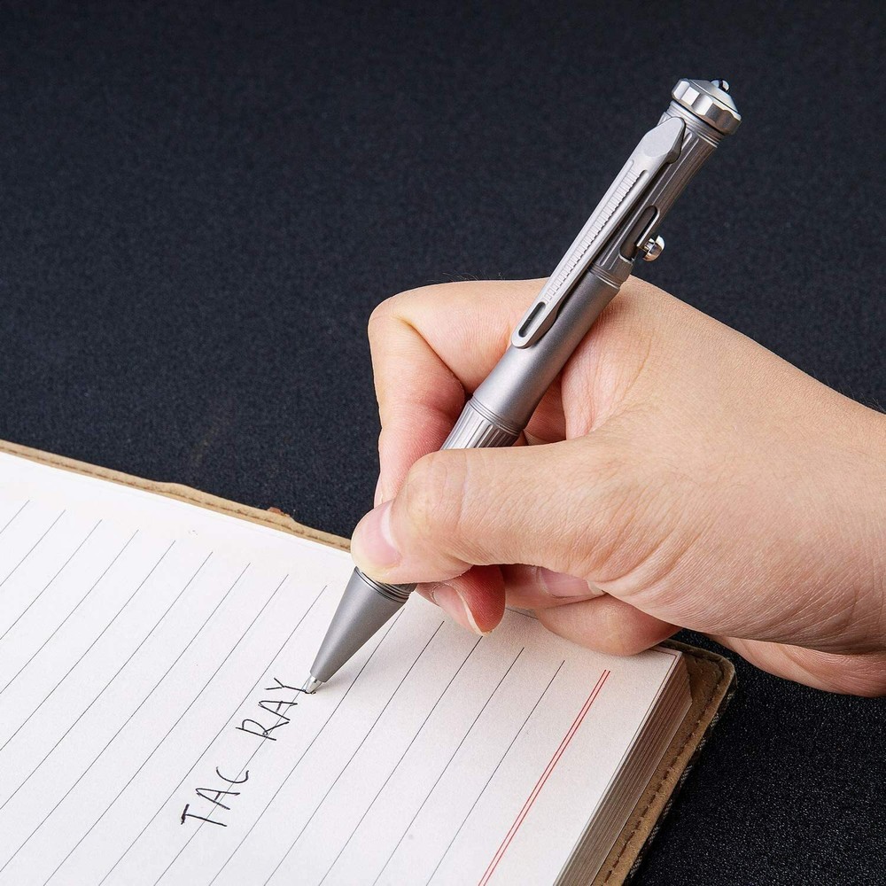 Solid Titanium Alloy Gyroscope Signature EDC Toy Pen Suitable For ADHD Student
