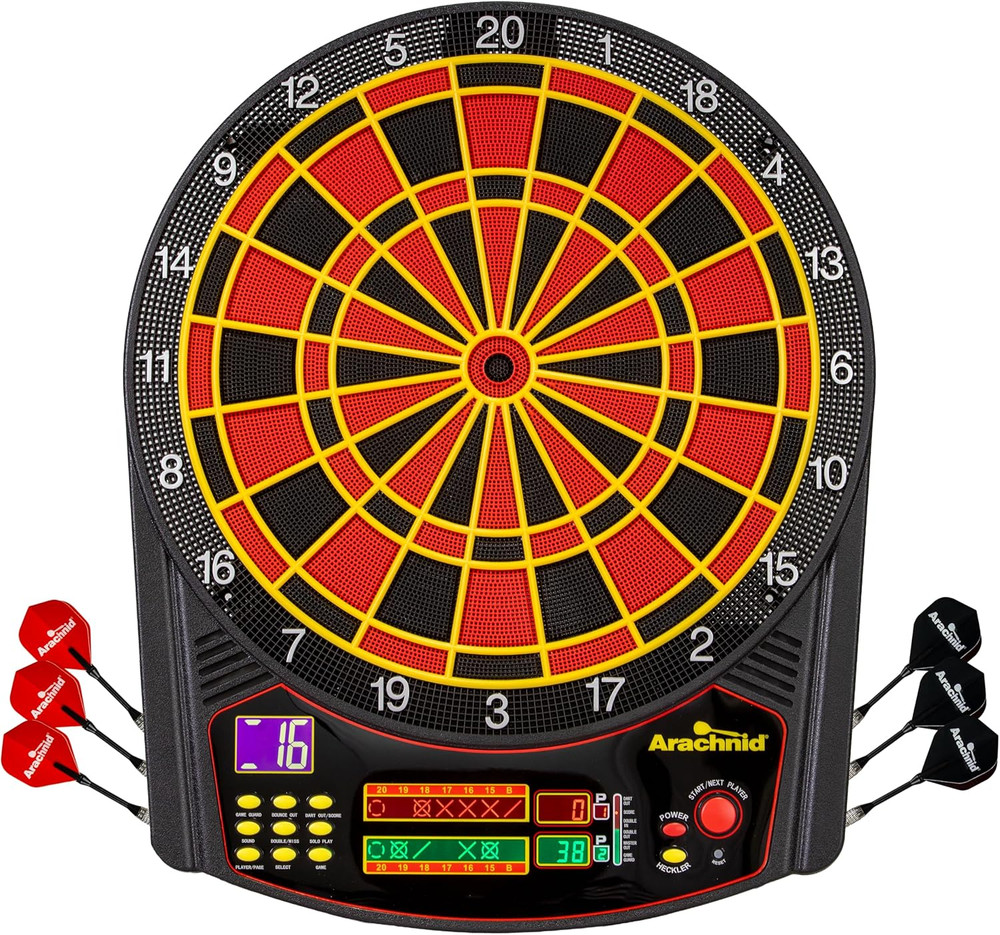 Cricket Pro 450 Electronic Dartboard - Ultimate Fun for Game Night!