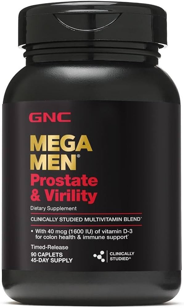 GNC Mega Men Prostate and Virility Support 90 caplets
