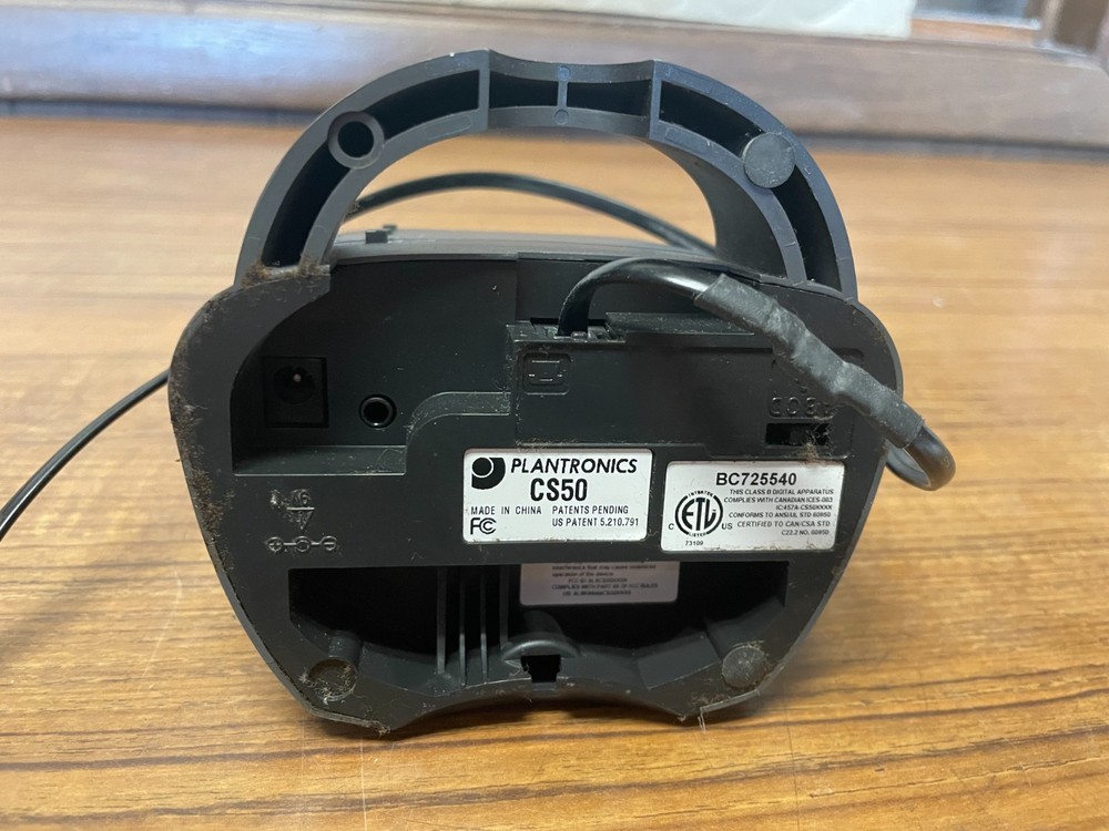 Plantronics CS50 Wireless Office Headset Base *