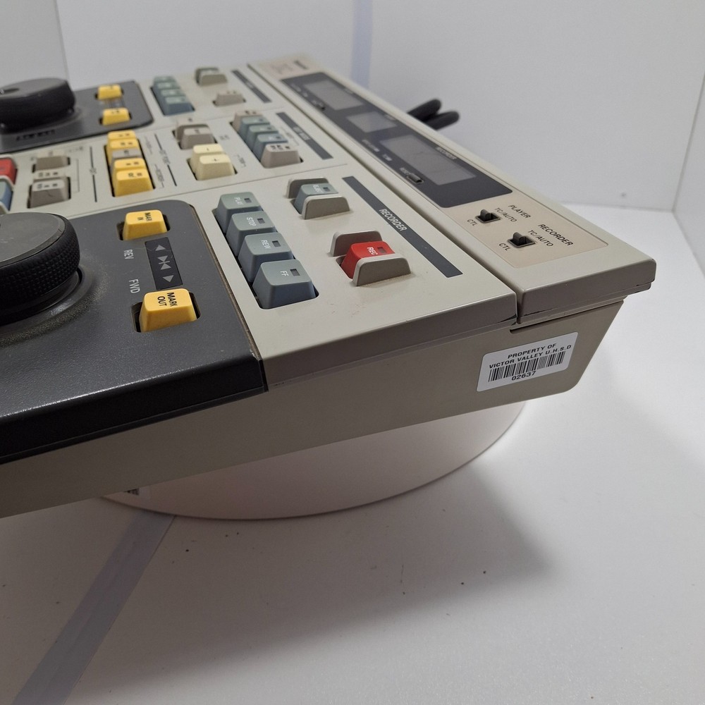 Panasonic AG-A770 Editing Controller Keyboard – Powers On – w/ 15-Pin Cable