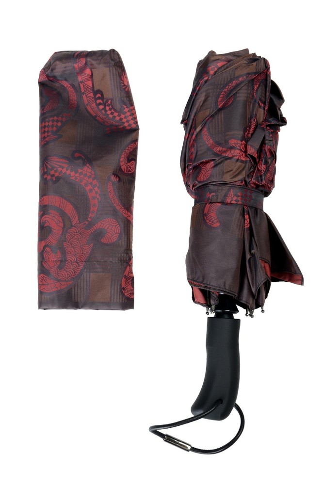 Versace Unisex Graphic Print Compact Folding Umbrella