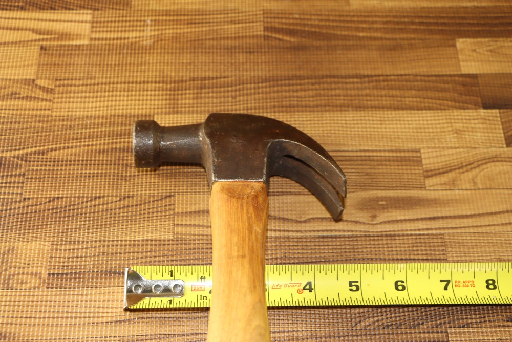 Vintage Arrow Claw Hammer Wood Handle