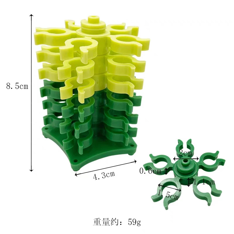 Bobbins Tower Storage Clip Stand for 30 Thread Spool Plastic Holder Clamp Tools