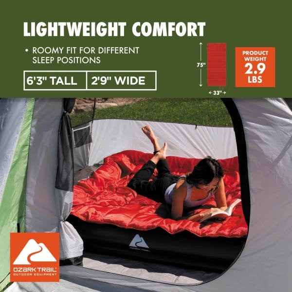 Ozark Trail 50 F Rectangular Sleeping Bag