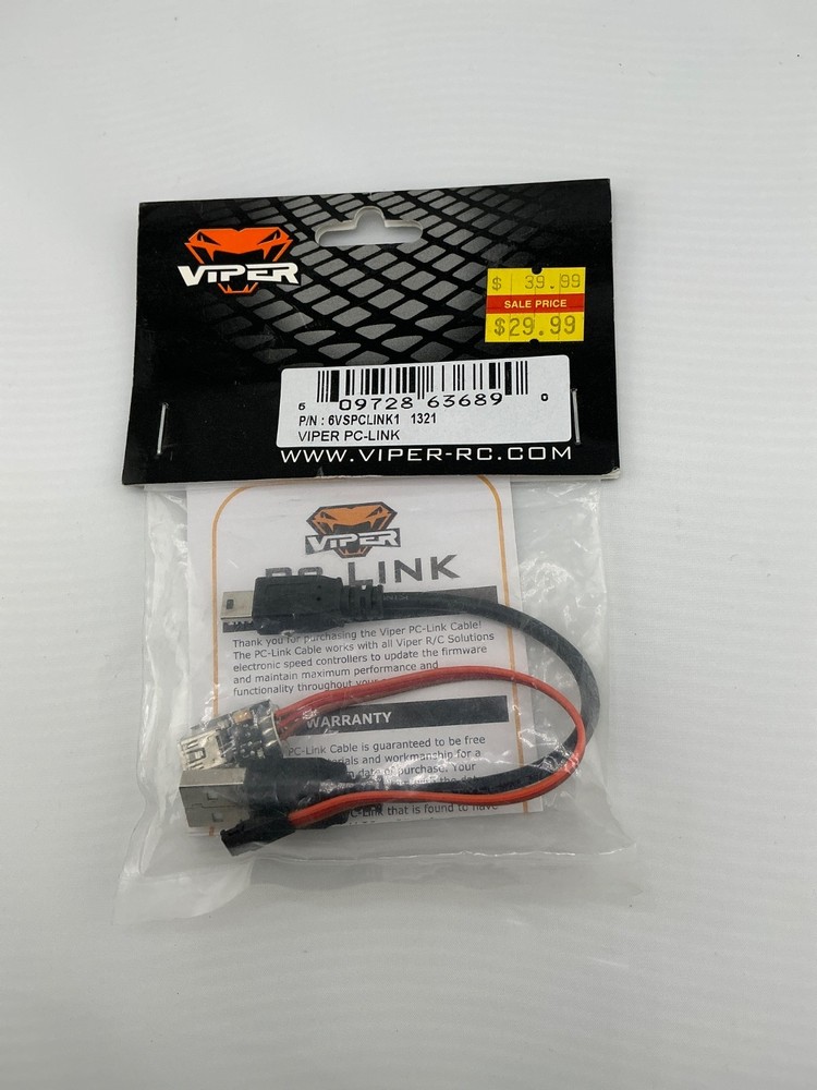 VIPER-RC PC-LINK #6VSPCLINK1 PROGRAM CABLE