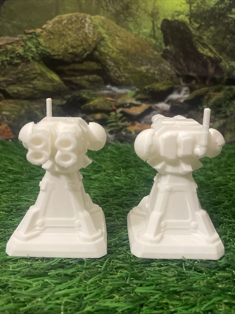 Warhammer DnD Compatible Terrain BUNDLE White Unpainted