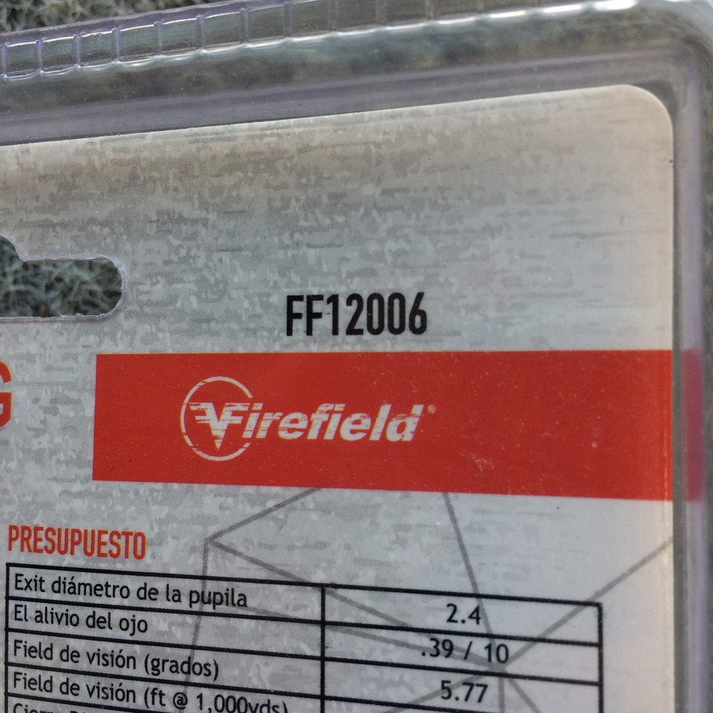 Fire-Field Golf Range Finding 10x25 Monocular Stock #D133 FF12006