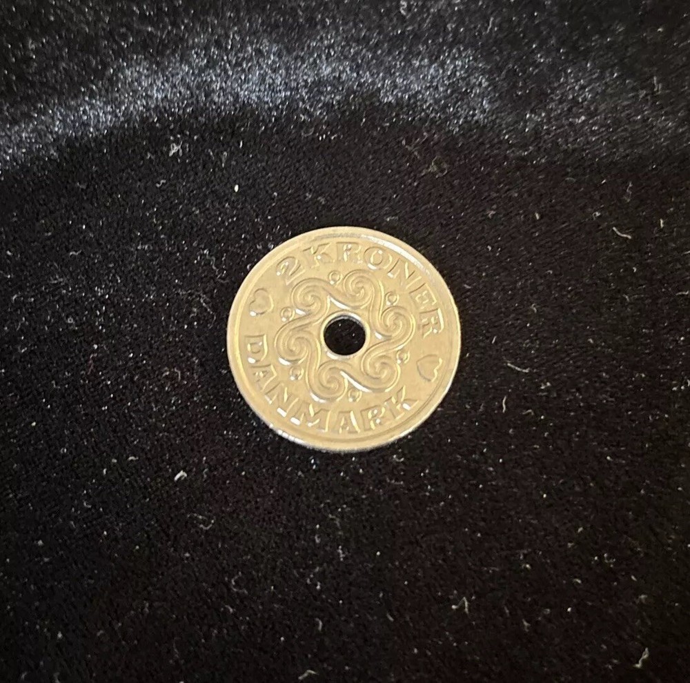 Danish Coin 2 Kroner Denmark