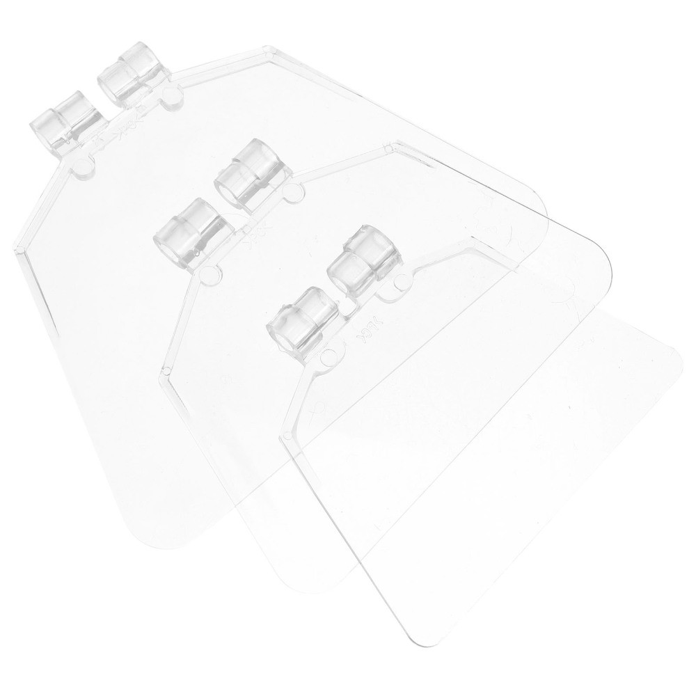 3 Pcs Clear Plastic Grinder Eye Shield Guards Protective Bench Grinder Eye