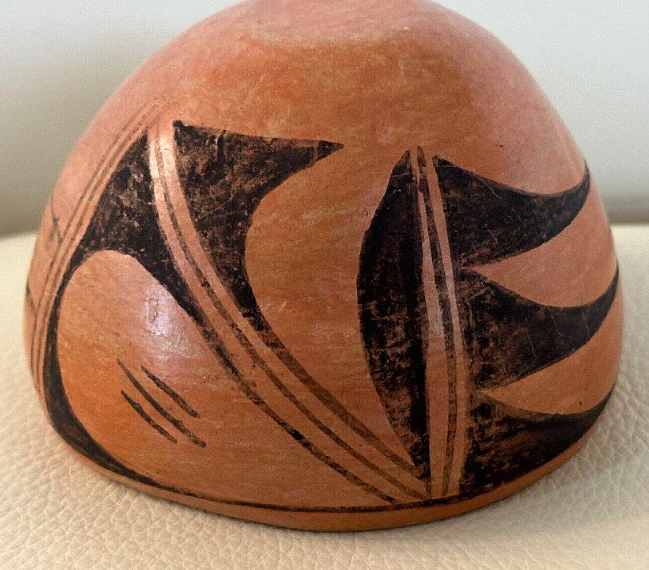 HOPI Antique Native American  Pottery Bowl  3.5" x 2.5”