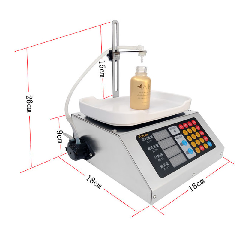 Micro Filling Machine Weighing Liquid Quantitative Dispensing Dosing Device 50ML