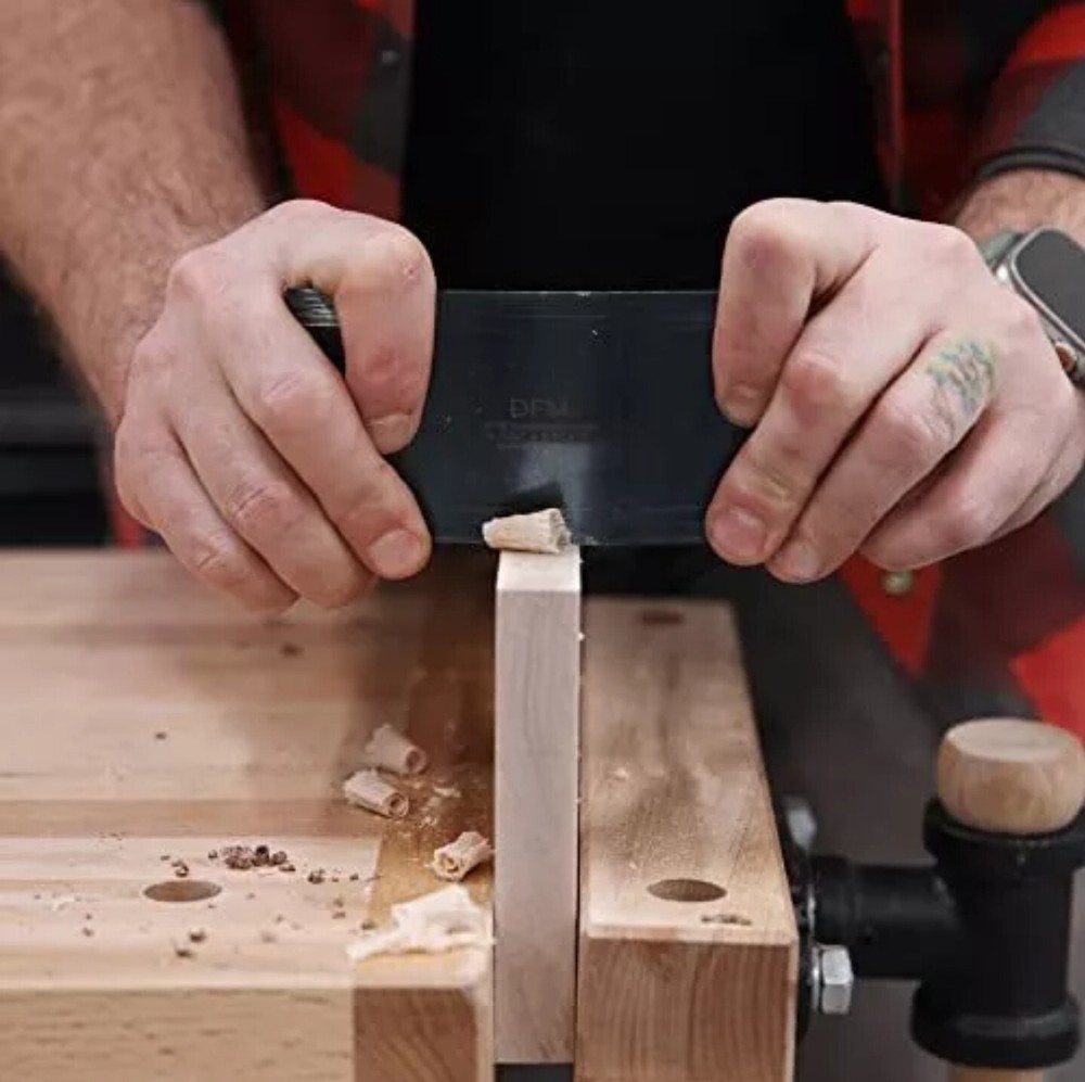 DFM Tool Works Rectangle Card Scraper - Precision Cabinet Multi-use Scraper f...