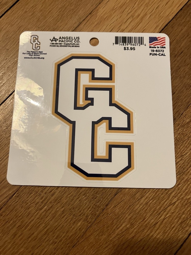 Good Counsel High School Decal