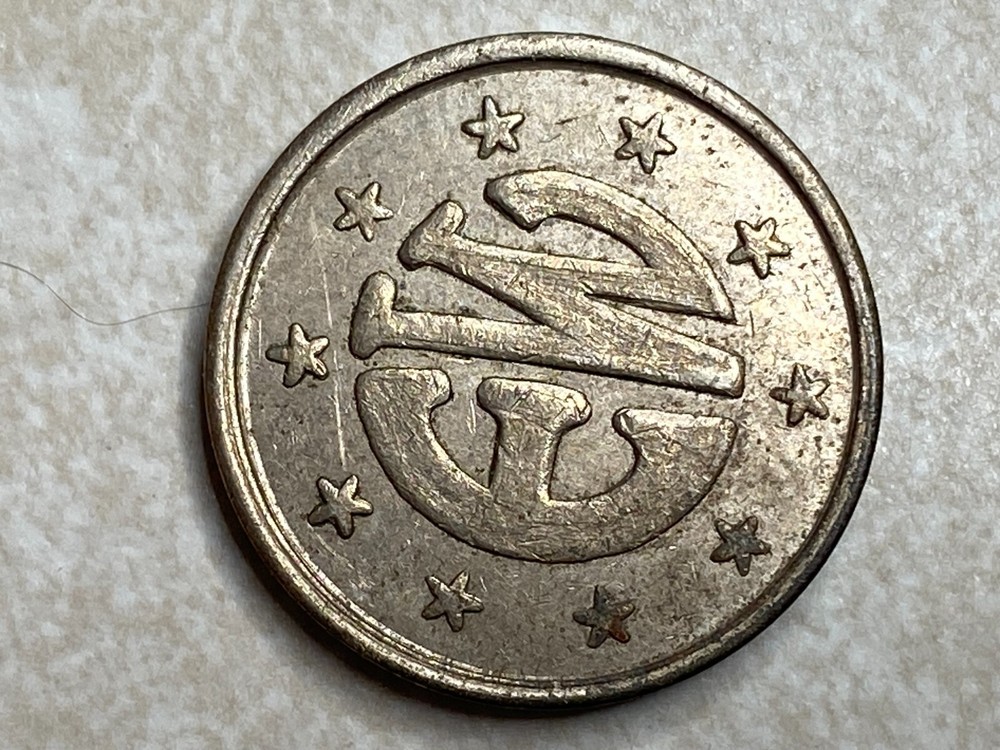 EW E W Arcade Jukebox Pinball Trade Token T1746