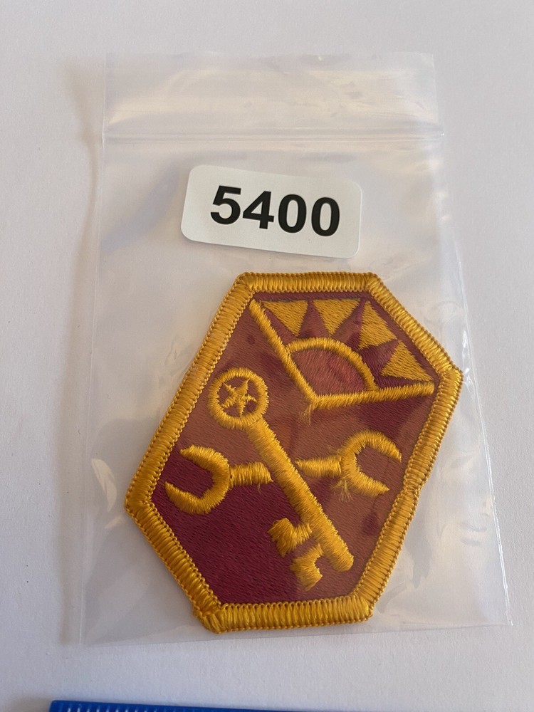 US Army Advance Weapons Support Command Patch Full Color Patch INV5400