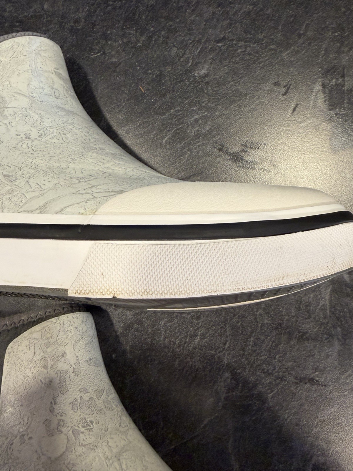 Gator Wader Men’s Deck Fishing Boots Size 10 White Pre-Owned