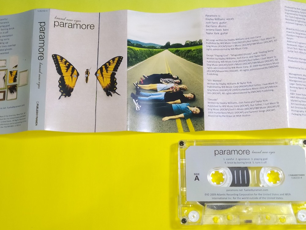 PARAMORE Cassette tapes