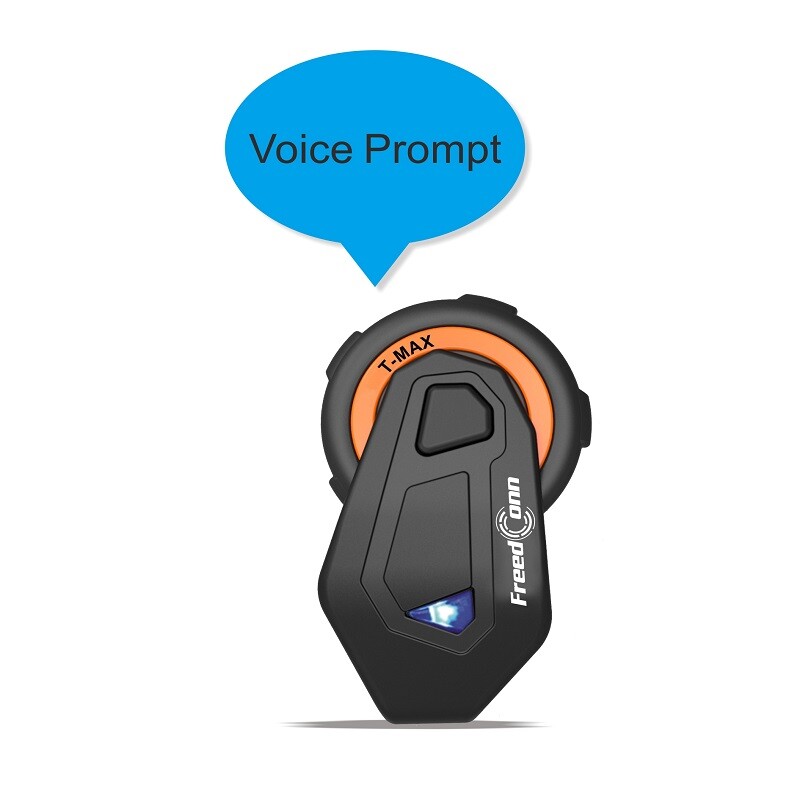 FreedConn New Motocycle Waterproof Bluetooth TMAX-E Group 1000M Intercom Headset