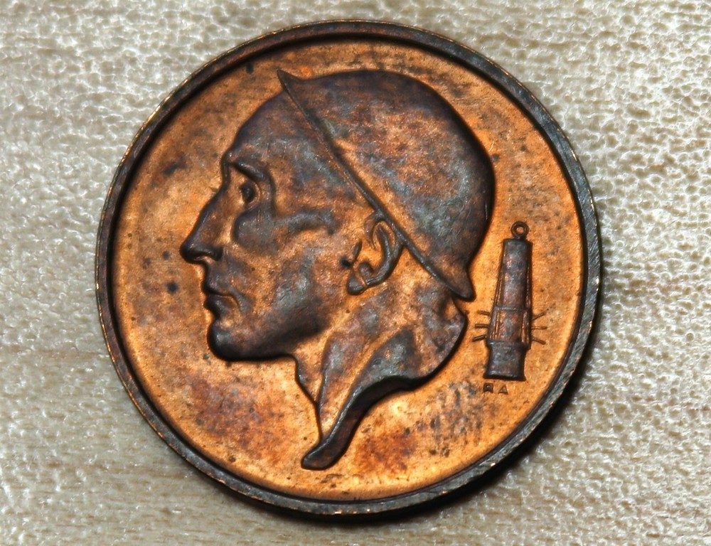 1956 Belgium 50 Centimes