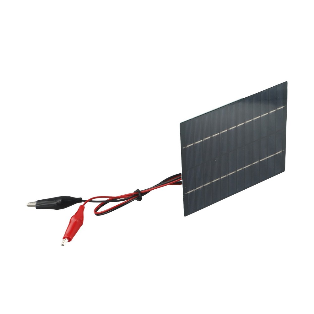 Adaptable and Efficient 10W Portable Solar Panel with Clip for All Your Needs