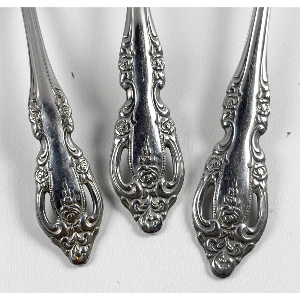 Oneida BRAHMS Community Stainless Flatware Hostess Serving 3 pc Lot