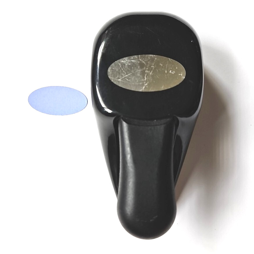 1¾"×⅞"MEDIUM OVAL Stampin' Up! Paper Punch EK Success Basic Shape Layerable