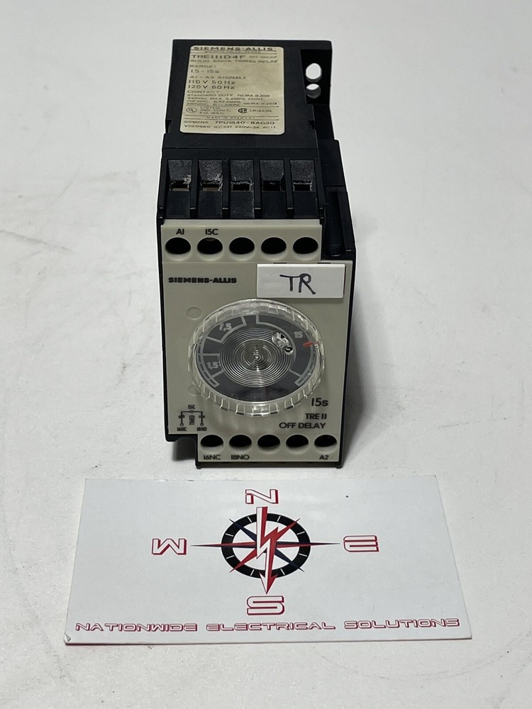 Siemens TREIIID4F Timing Relay