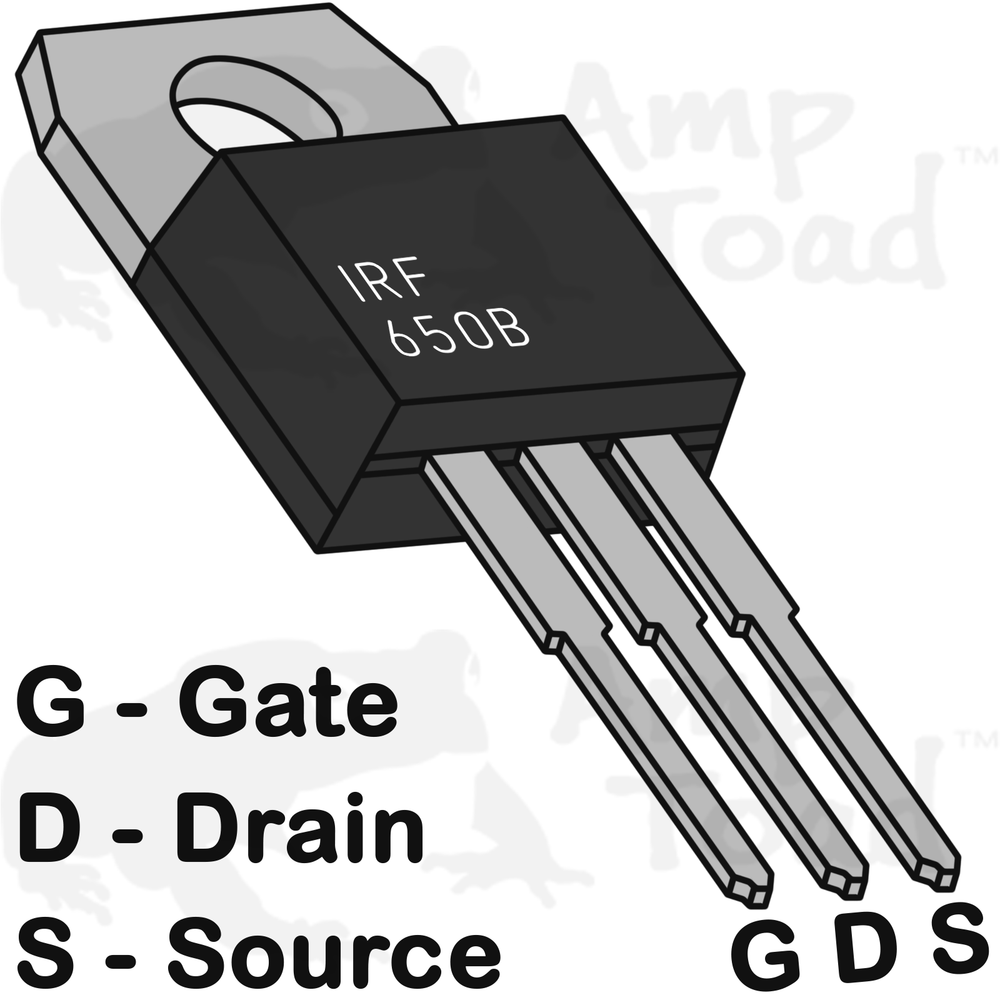 MOSFET - IRF650B 200V 28A - Switch IRF650