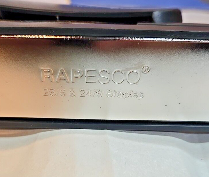 Rapesco Worldwide Front Loading Long Arm Stapler 790; NOB