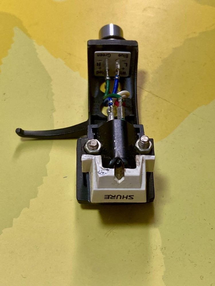 Shure SC35C cartridge + Technics Headshell