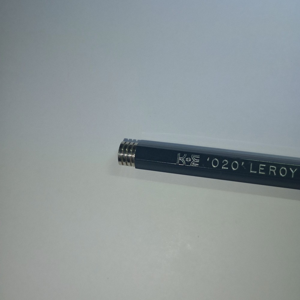 K&E Keuffel Esser Leroy 020 Mechanical Pencil 3.75" Long Technical Drafting