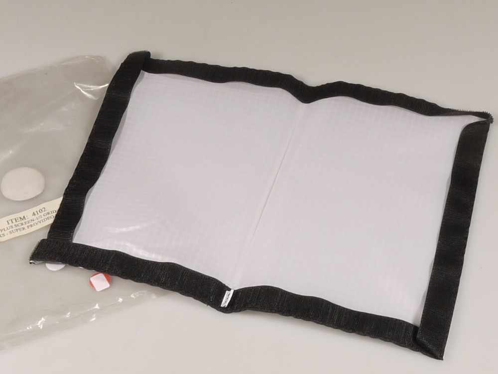 PRL) CHIMERA 4102 SOFTBOX GRID DIFFUSER CANVAS XXS 28x37 INTERNAL DIFFUSER VIDEO