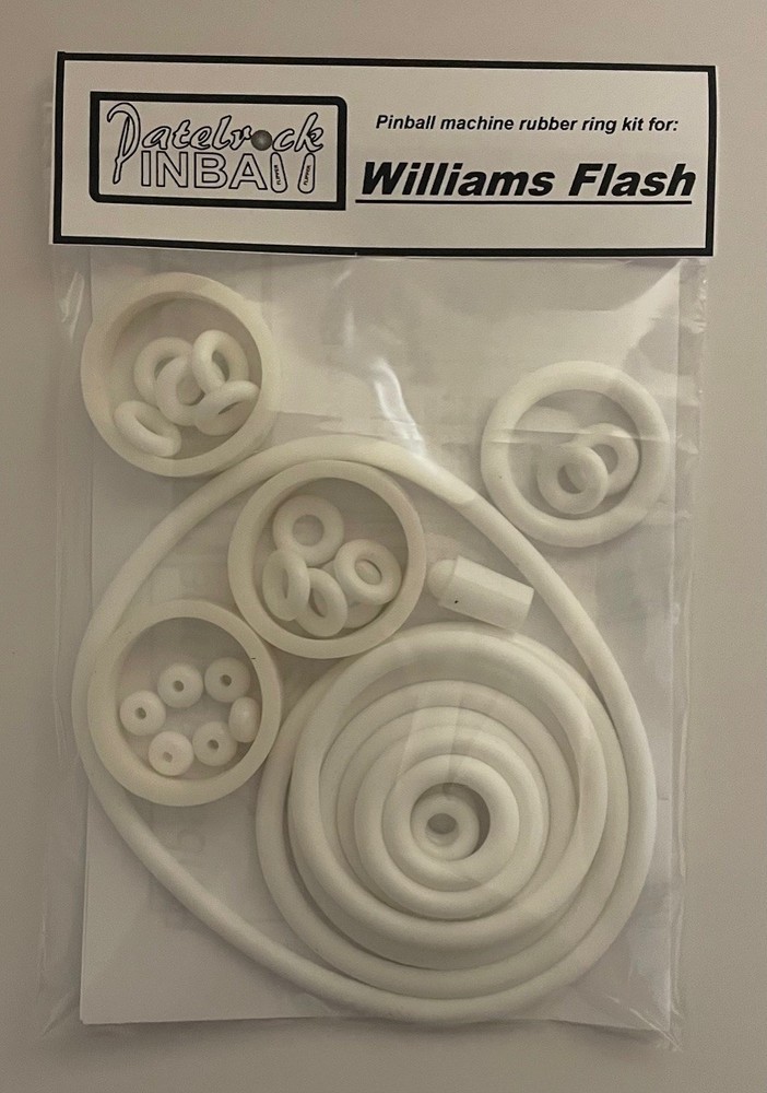 1979 Williams Flash Pinball Machine Rubber Ring Kit