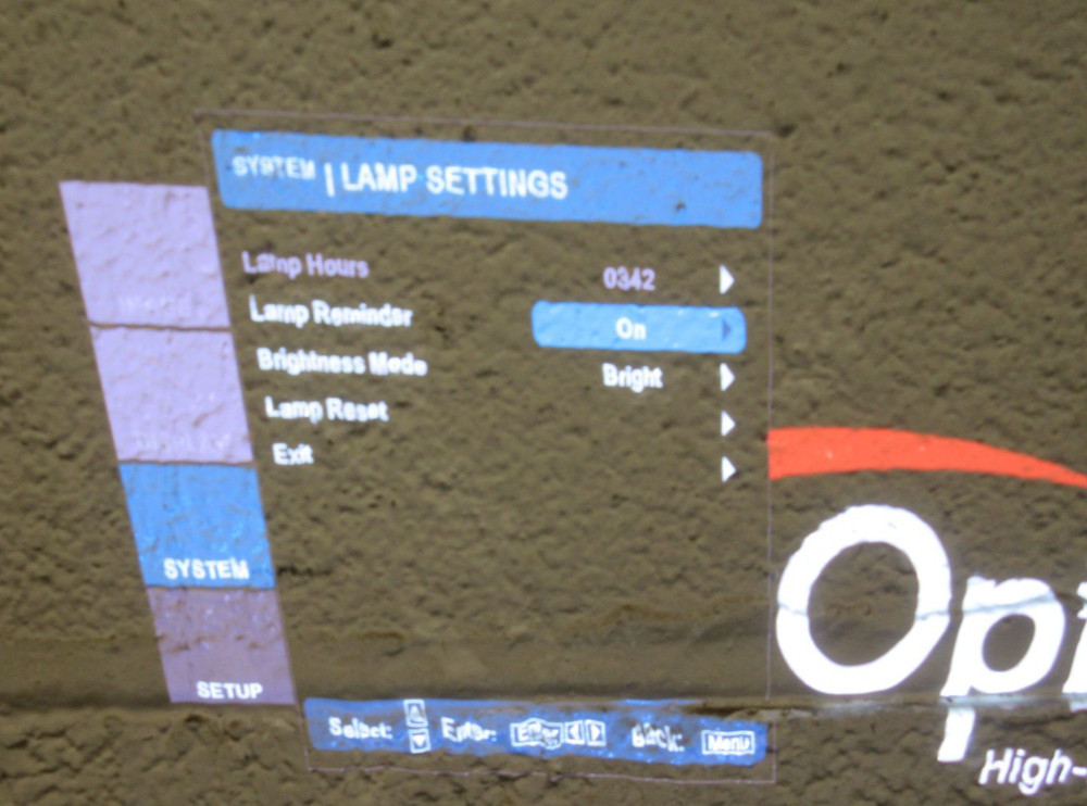 Optoma TH1060P DLP Projector
