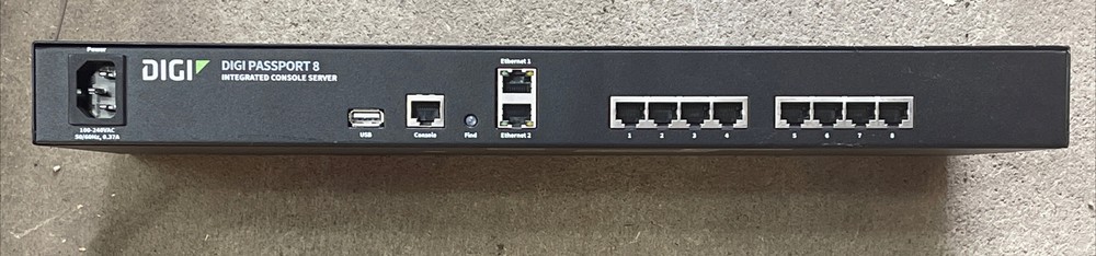 Digi 50001349-01 Passport 8 Integrated Console Server