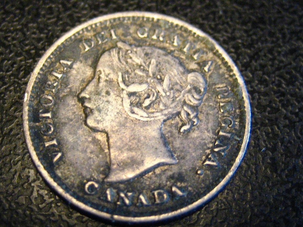 1899 Canadian 5 Cent Silver