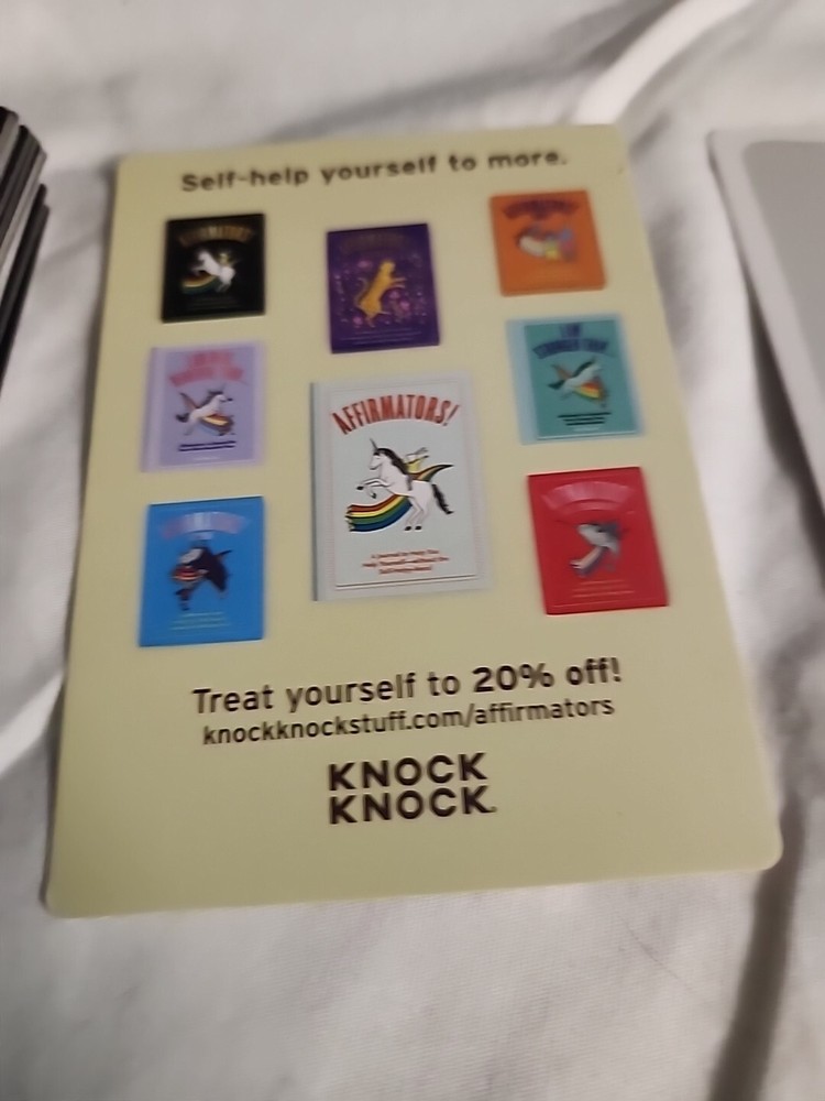 Affirmators! 50 Affirmation Cards To Help You Help Yourself