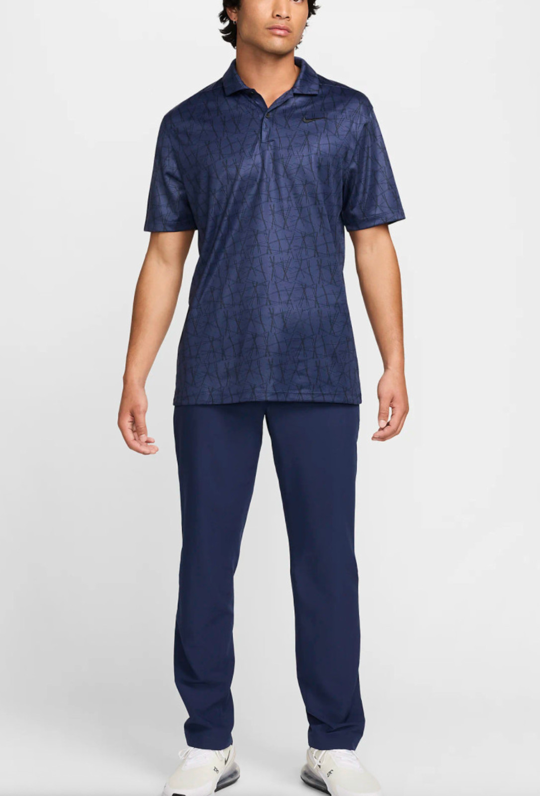 NIke Victory + Men's Golf Polo Shirt FQ1134-410 Midnight Navy Various Sizes NWT