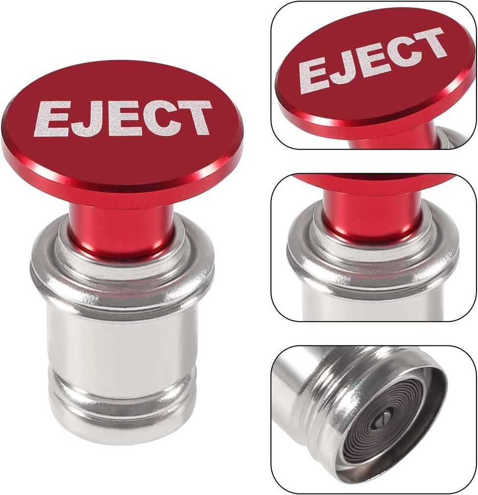 Car Cigarette Lighter Eject Button 12V Accessory Push Button Fits Most Vehicles