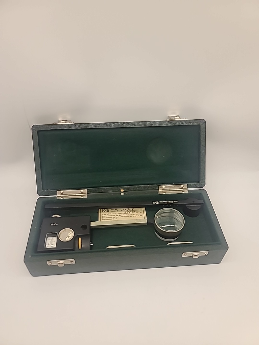 Antique K+E KEUFFEL & ESSER CO 4236 Drafting Tool COMPENSATING POLAR PLANIMETER