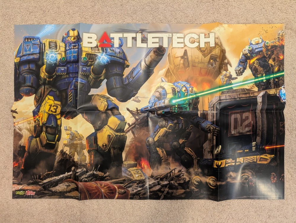 Battletech Poster - Mercenaries - Big MAC And Lexington Combat Group