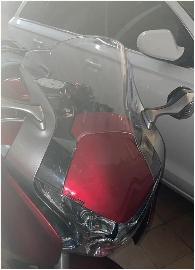 Clear Double Bubble Windscreen Windshield For 2010-2013 Honda VFR1200F
