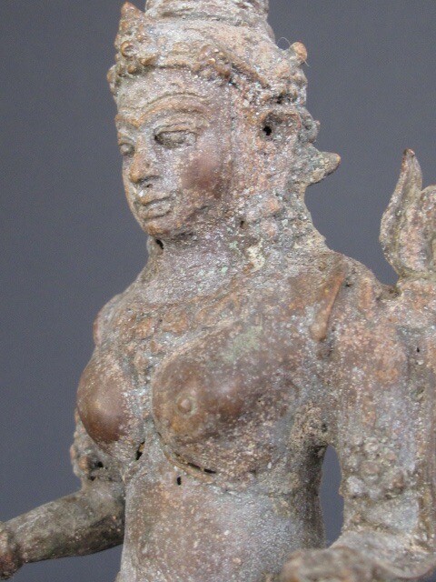 Vishnu Statue In Copper, Indonesia