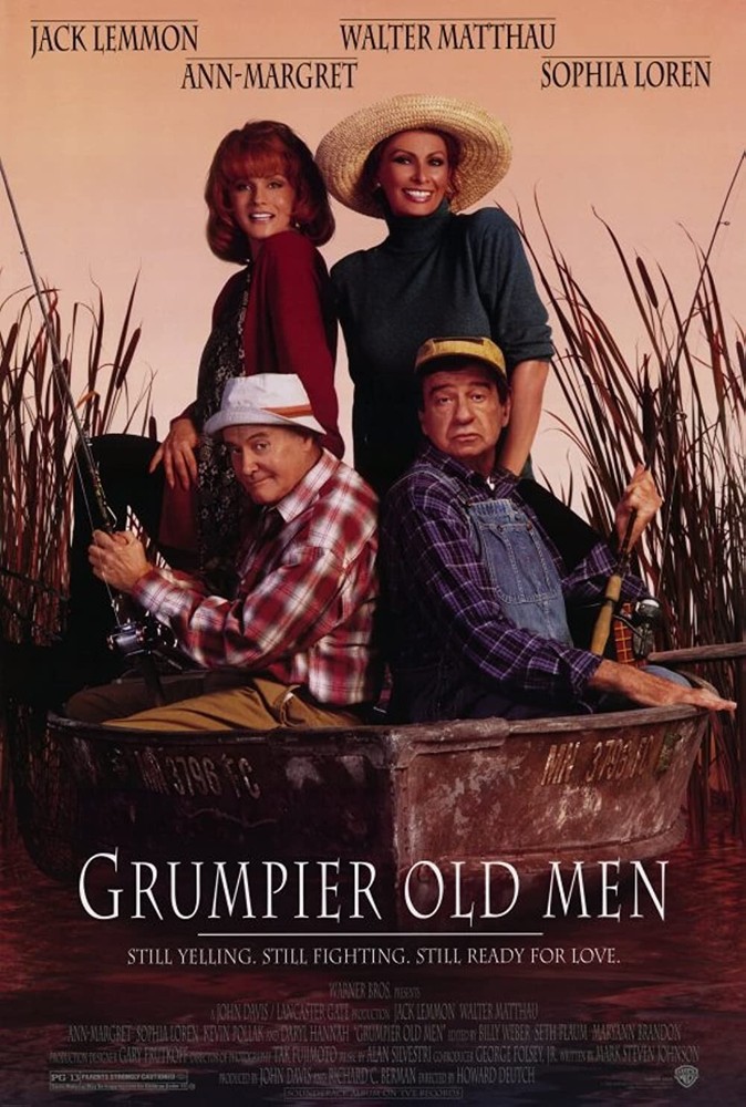 GRUMPIER OLD MEN / Mark Johnson 1995 Screenplay, Walter Matthau & Jack Lemmon