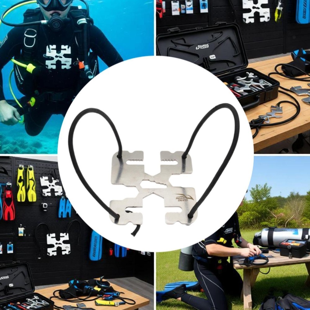 Diving Weight Fixed Holder Sturdy Webbing Installation for Underwater Dive