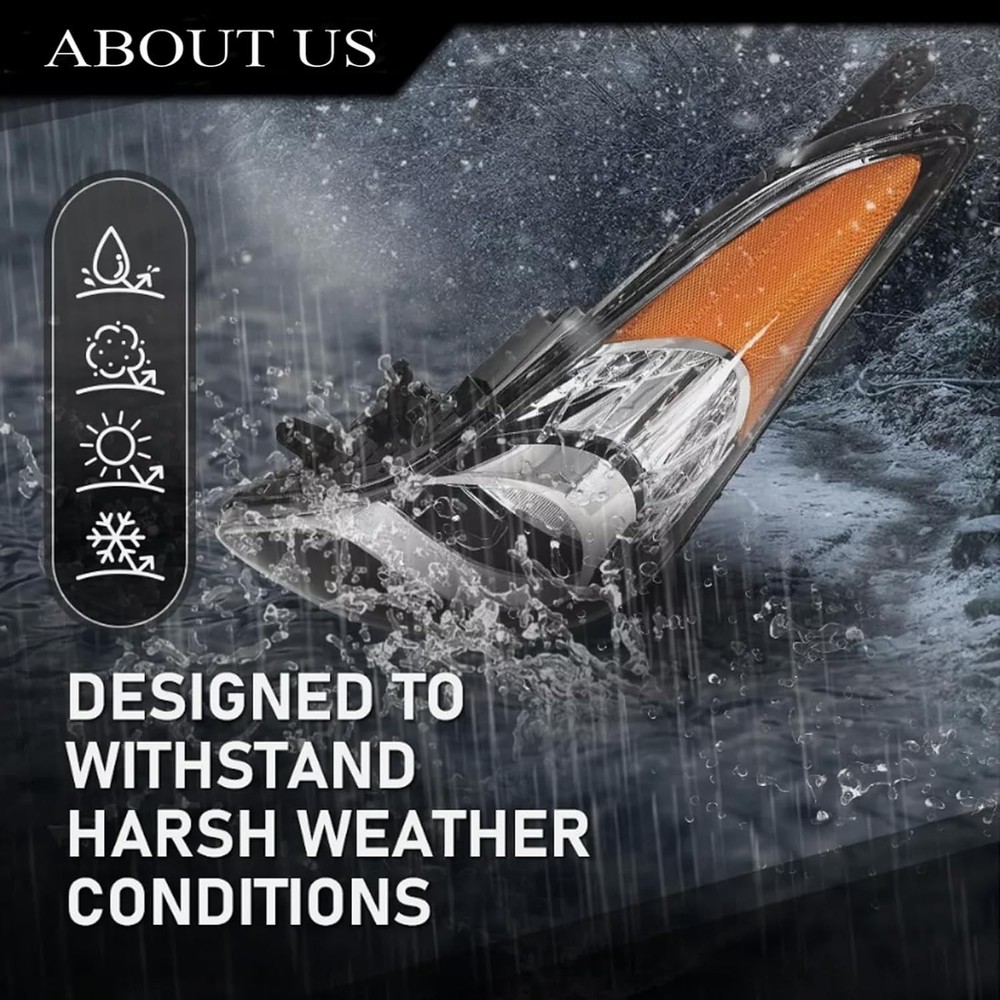 Headlight Halogen for Hyundai Elantra 2011-2013 Pair