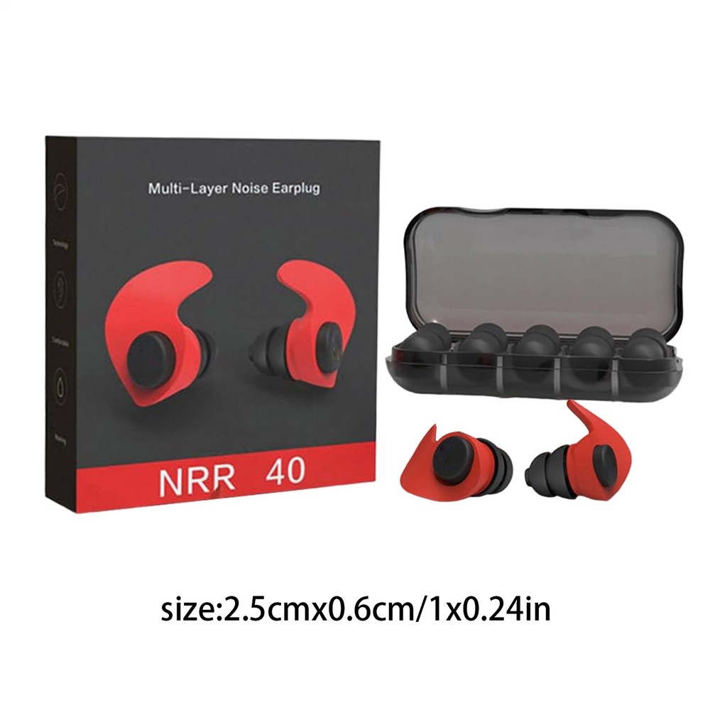 Super soundproof earplug for Side Sleeper Multipurpose Noise Cancelling Earplugs