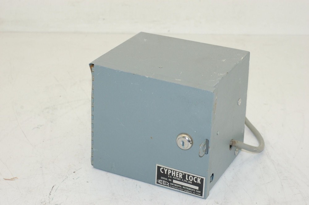 Continental Instruments Cypher Lock CypherLock Logic Controller  Parts or Repair